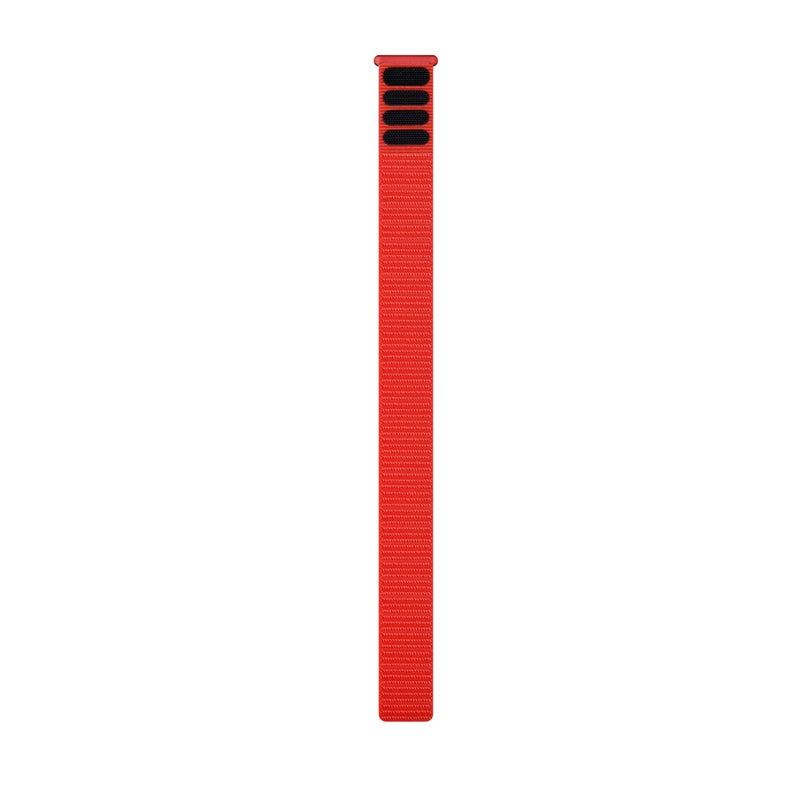 Garmin UltraFit Nylon Strap (22 mm) - Flame Red - Image 1