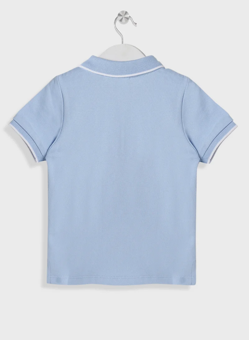 BOSS Kids' Logo Polo
