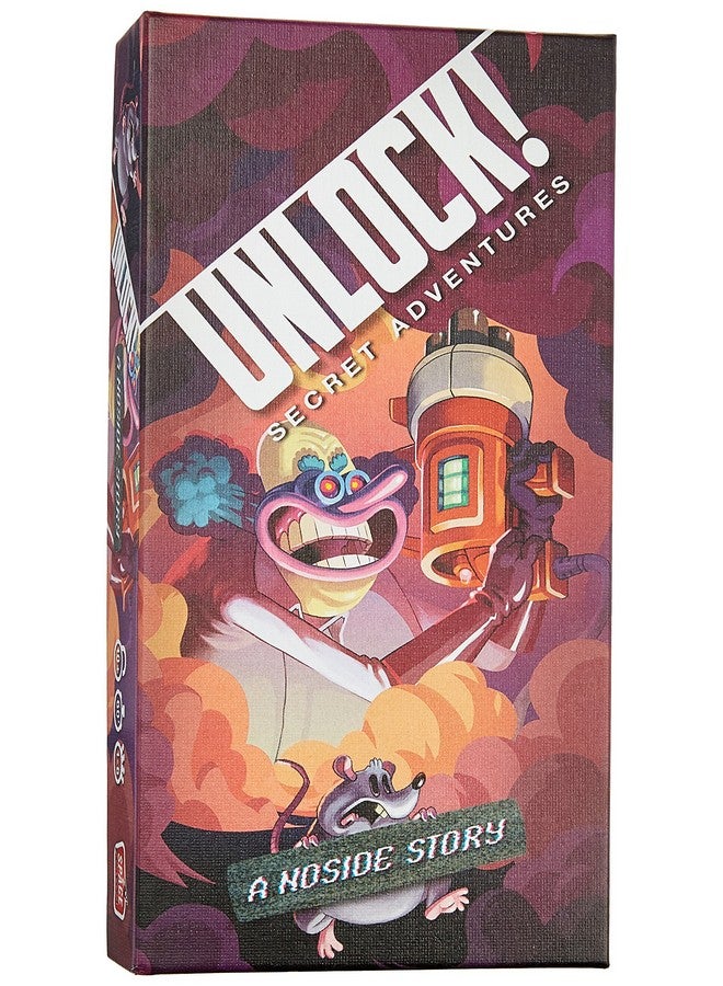 Space Cowboys UNLOCK! Secret Adventures - A Noside Story Card Game - Escape Room-Inspired Cooperative Adventure, Fun Family Game for Kids and Adults, Ages 10+, 1-6 Players, 1 Hour Playtime, Made by Space Cowboys - Image 1
