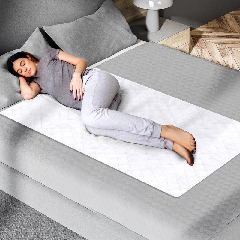 Epica Premium Ultra Plus Waterproof Sheet Protector Bed Pad, Under-pad, Quilted, Waterproof, and Washable, 34" x 52" for Children or Adults with Incontinence 34â€x 52â€ (500 Washes ) Pack of 1 - Image 1