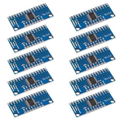 ACEIRMC 10pcs CD74HC4067 16-Channel Analog Digital Multiplexer Breakout Board Module for Arduino 2V-6V Microcontroller 16 Device RX Lines - Image 1