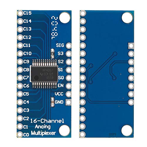 ACEIRMC 10pcs CD74HC4067 16-Channel Analog Digital Multiplexer Breakout Board Module for Arduino 2V-6V Microcontroller 16 Device RX Lines - Image 2