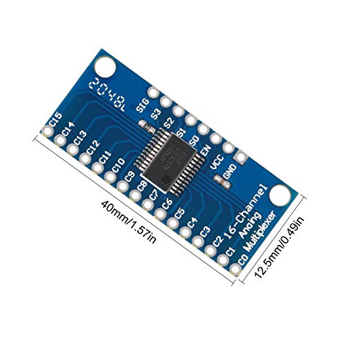 ACEIRMC 10pcs CD74HC4067 16-Channel Analog Digital Multiplexer Breakout Board Module for Arduino 2V-6V Microcontroller 16 Device RX Lines - Image 5
