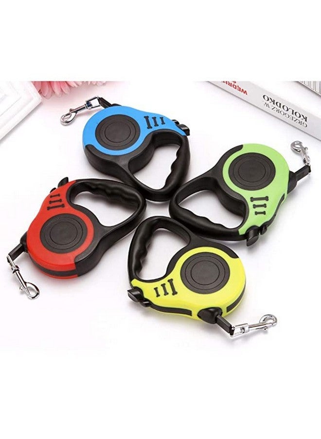 Retractable Dog Lead Leash Automatic Flexible Traction Rope Belt Upto 15 Kg For Small And Medium Dogs (Red Color) - Image 4