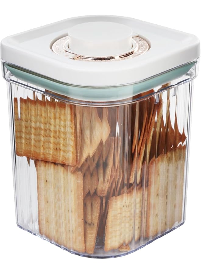 Green Tiger Airtight Food Storage Containers with Date Tracker and Scoop, 1.2L/40oz Stackable Cereal Dispenser, Perfect for Snacks, Candy, Salt, and Coffee - Image 1