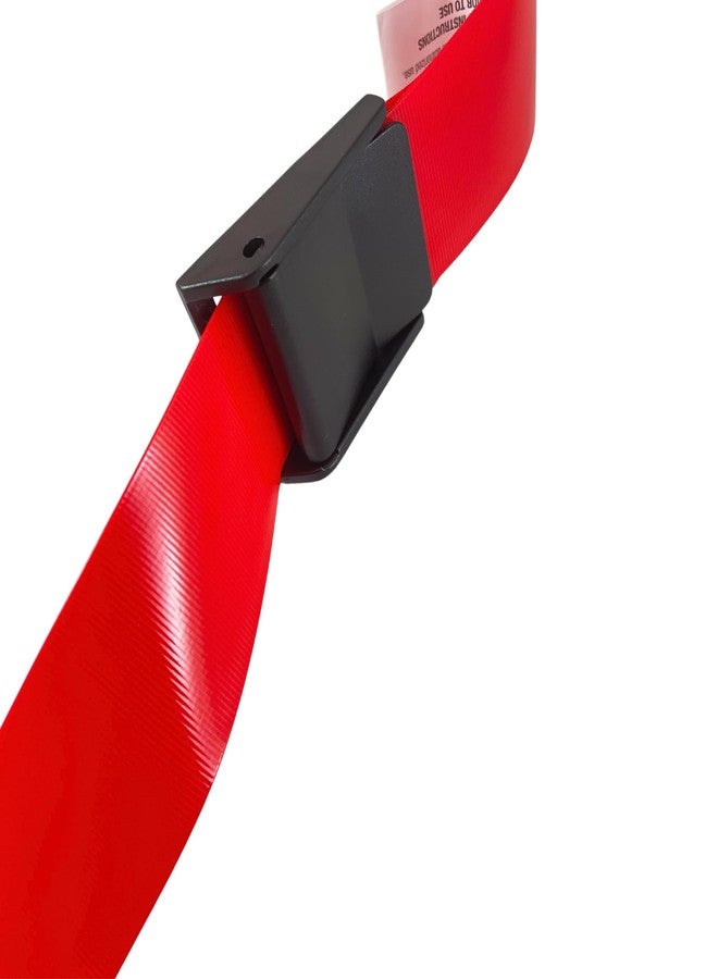 Secure Safety Solutions EZ Clean Vinyl Gait Belt, Red, 60x2 Inch - Image 5