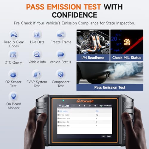 FOXWELL NT710 fit for Mercedes-Benz OBD2 Scanner, Full System Diagnostic Scan Tool, Bidirectional Control, All Free Resets Air Suspension/ABS Bleeding/Oil/SRS/EPB, Code Reader, Auto VIN, WiFi Update - Image 5