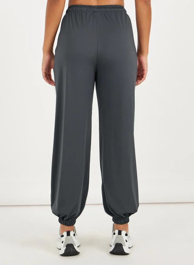 Styli Gymspire Edition - Label Dual Pocket Drawstring Joggers