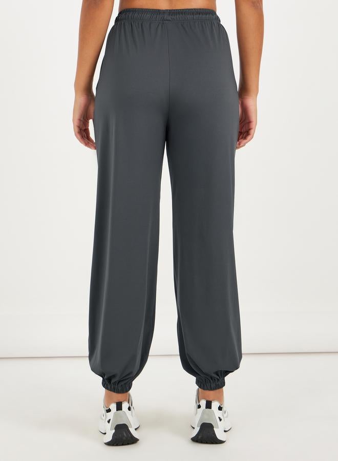 Styli Gymspire Edition - Label Dual Pocket Drawstring Joggers  - Image 4