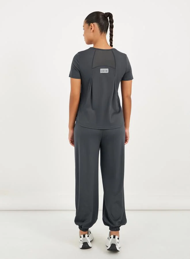Styli Gymspire Edition - Label Dual Pocket Drawstring Joggers