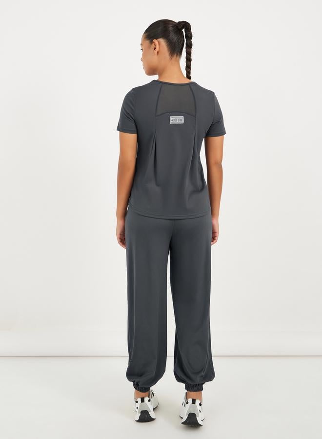 Styli Gymspire Edition - Label Dual Pocket Drawstring Joggers  - Image 5
