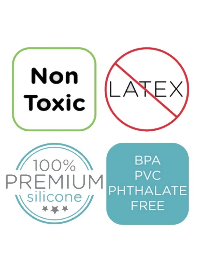 Minikoioi Set of 4 Pieces Silicone Feeding Woody Brown - Image 2