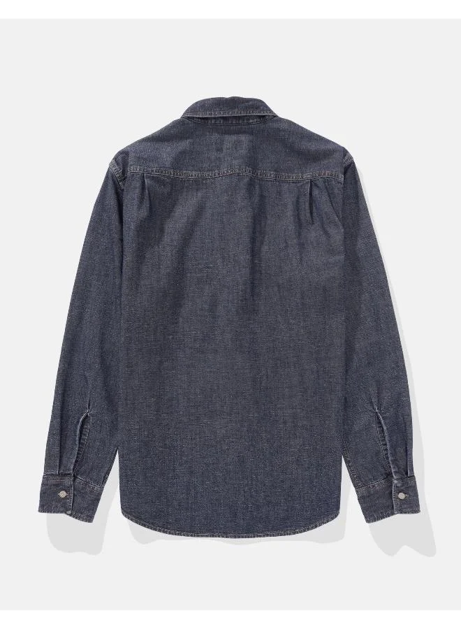 امريكان ايجل AE Denim Button-Up Shirt