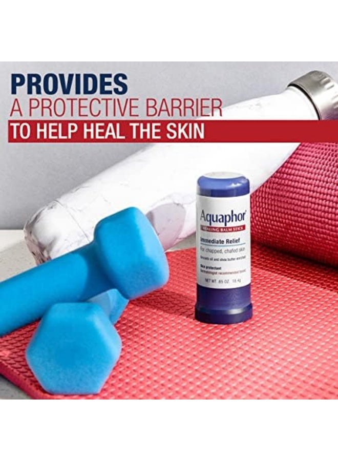 Aquaphor Healing Balm Stick, Skin Protectant with Avocado Oil and Shea Butter, 0.65 Oz Stick - Image 5