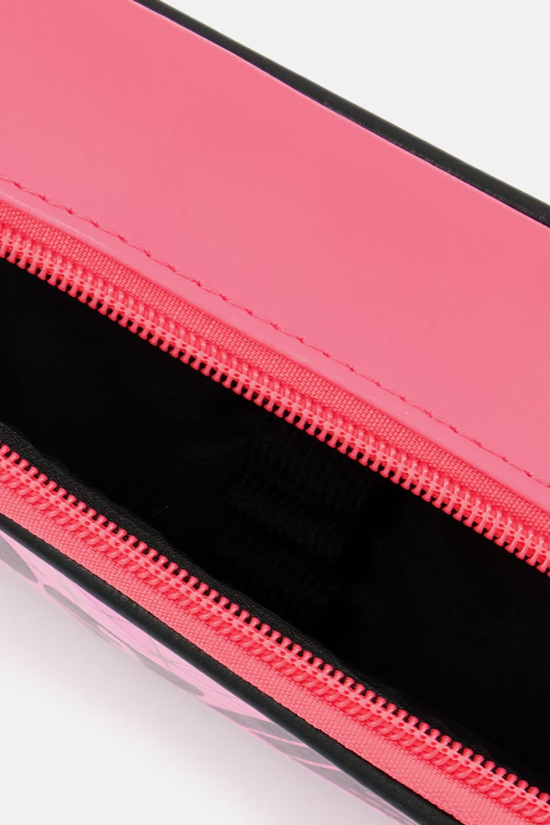 Gola  Kids Girl Brand Logo Pencil Case Bag 22 L x 10 H x 7 W cm, Pink - Image 3