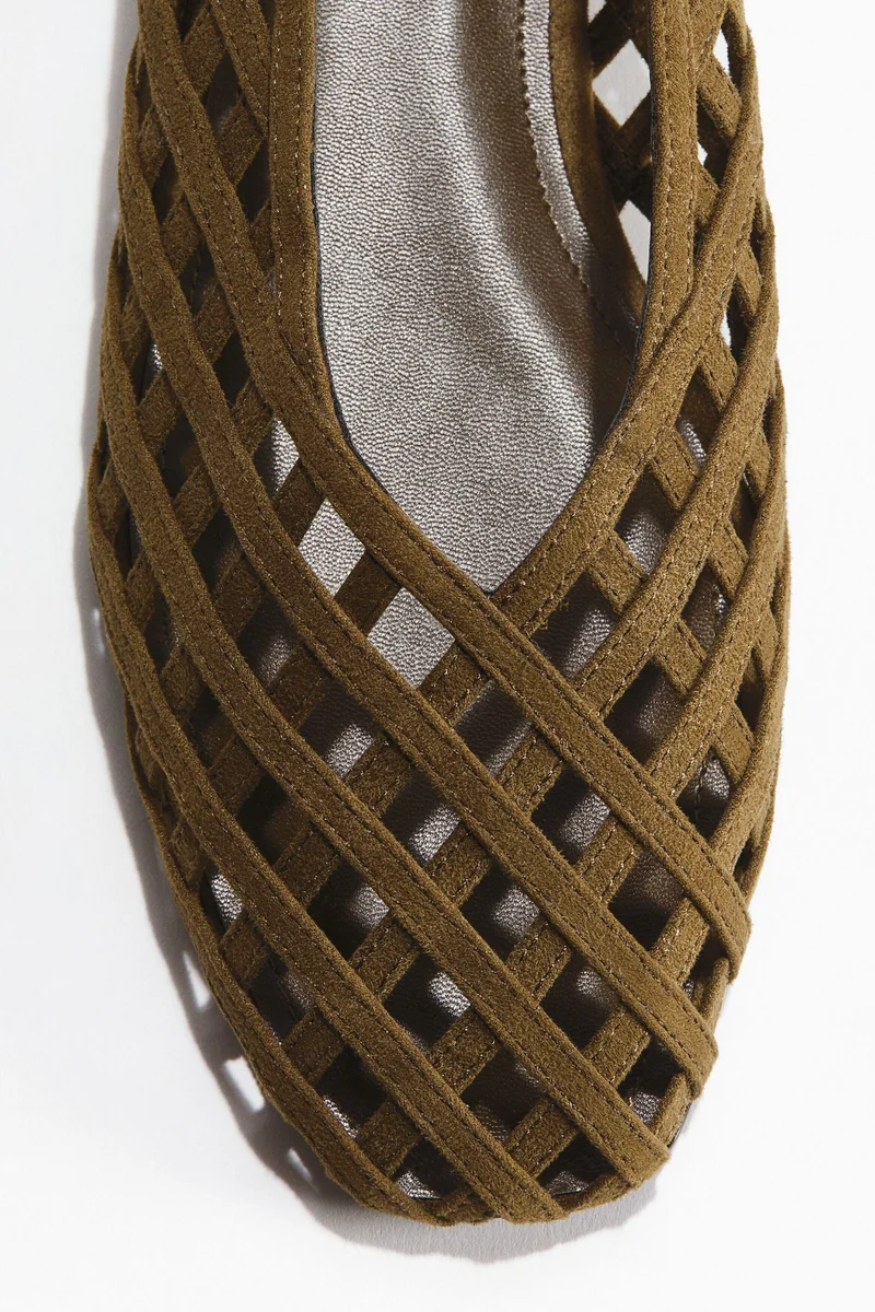 H&M Braided-look ballet pumps