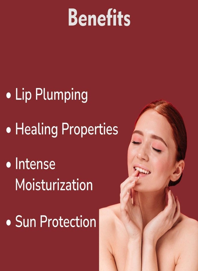 Dermistry Cocoa Butter Lip Care Tint Balm Plumping Nourishing Retinol SPF 10 for Glossy Lips + Exfoliating Lightening Coffee & Sugar Lip Scrub for Deep Dry Chapped Lips for Women Men Girls (Pack of 2) - Image 3