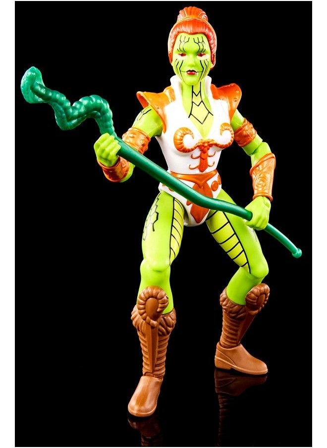 Masters of the Universe - Origins Action Figure & Accessory Snake Teela Figure With Articulation & Mini Comic Book 5.5 In - Image 1