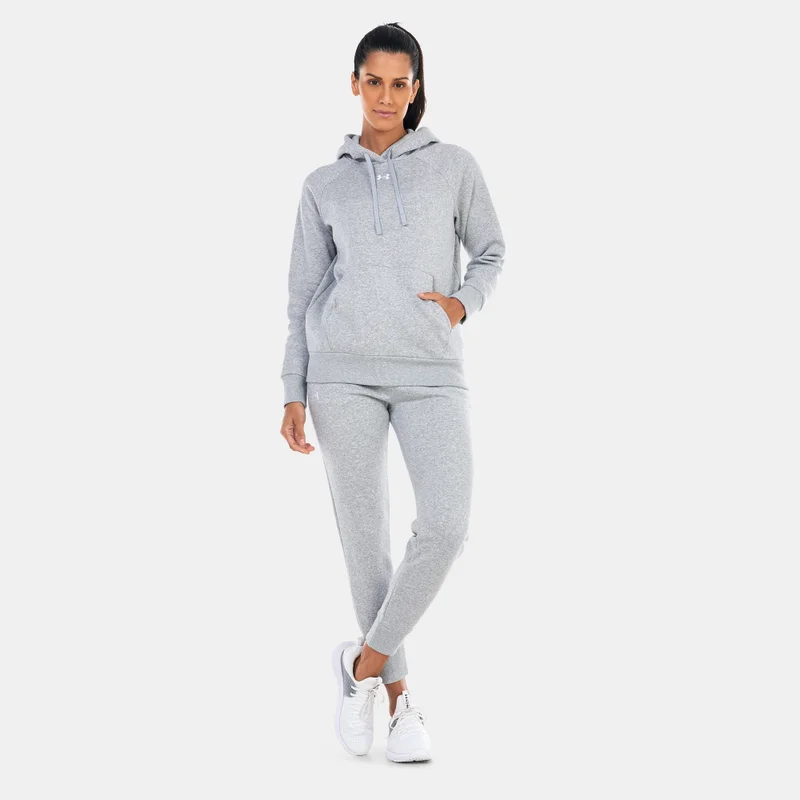 Under Armour Grey Women's UA Rival Fleece Hoodie for Women | Best Price UAE