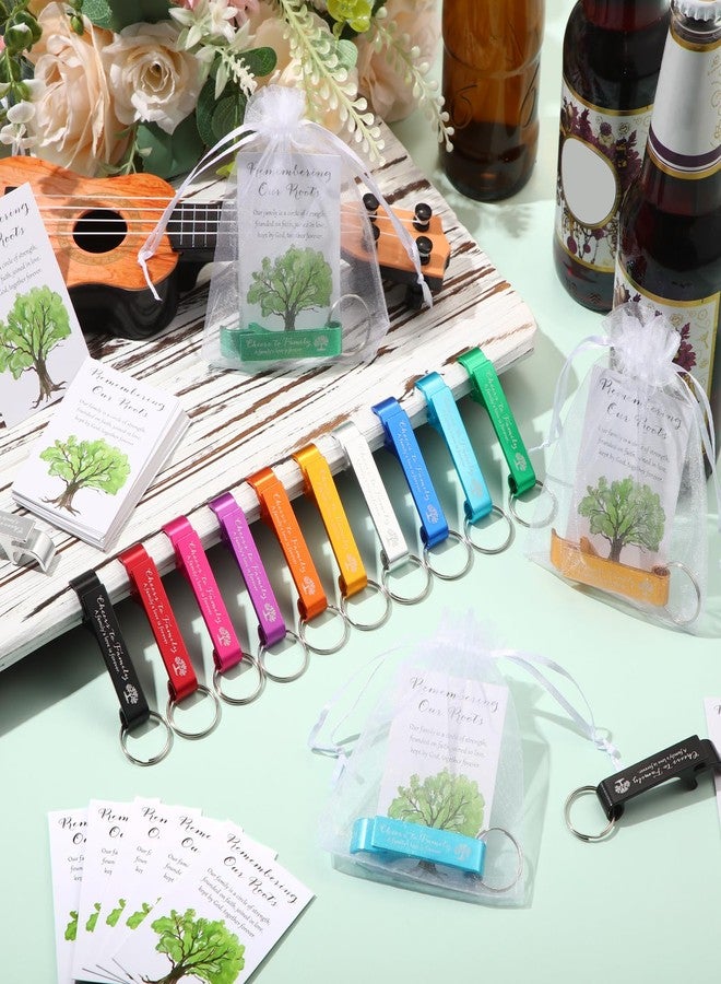 Singhoow 30 Sets Family Reunion Party Favors Family Tree Bottle Opener Remembering Our Roots Card Reunion Gathering Party Gift - Image 4