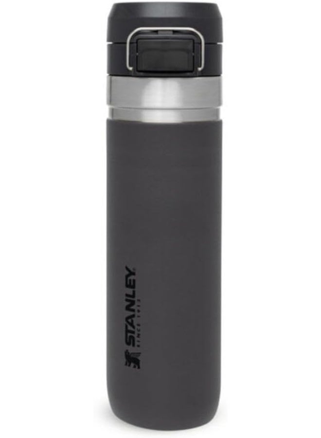 Stanley Stanley Quick Flip Water Bottle.7L/24oz Charcoal - Image 1