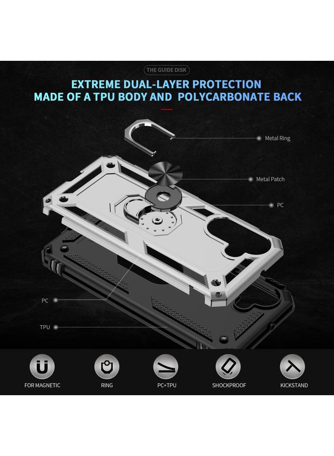 S-TOP Case For Samsung Galaxy A26 5G Shockproof TPU + PC Phone Case with Holder - Image 3
