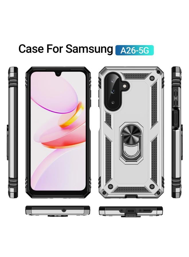 S-TOP Case For Samsung Galaxy A26 5G Shockproof TPU + PC Phone Case with Holder - Image 2