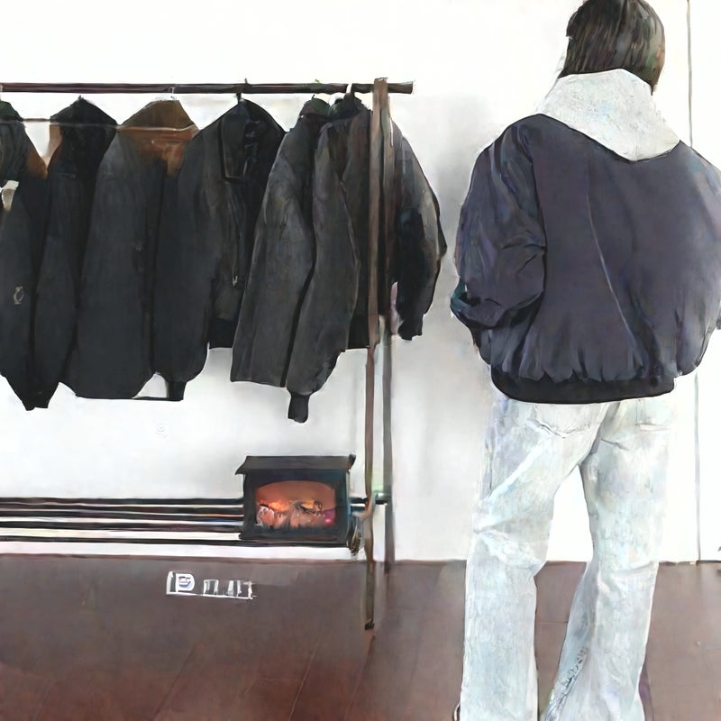 Men's Casual Baseball Jacket with Turn-Down Collar, Vintage Pilot Style Outerwear for Couples - Image 2