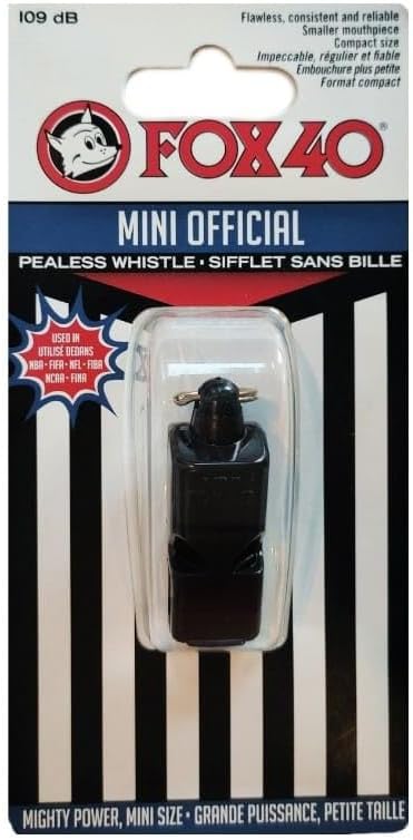 FOX40 Fox 40 Mini Official Whistle Black - Image 1