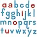 Really Good Stuff ColorCoded Magnetic Letters 80 Lowercase Letters Red Vowels Blue Consonants - Image 3