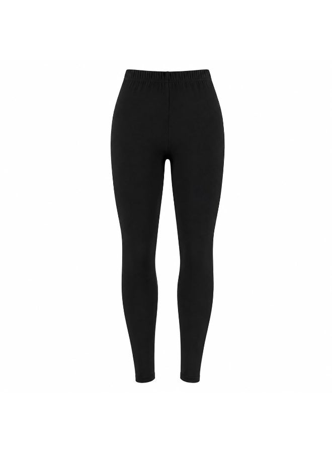 Women pants leggings Viscose long black