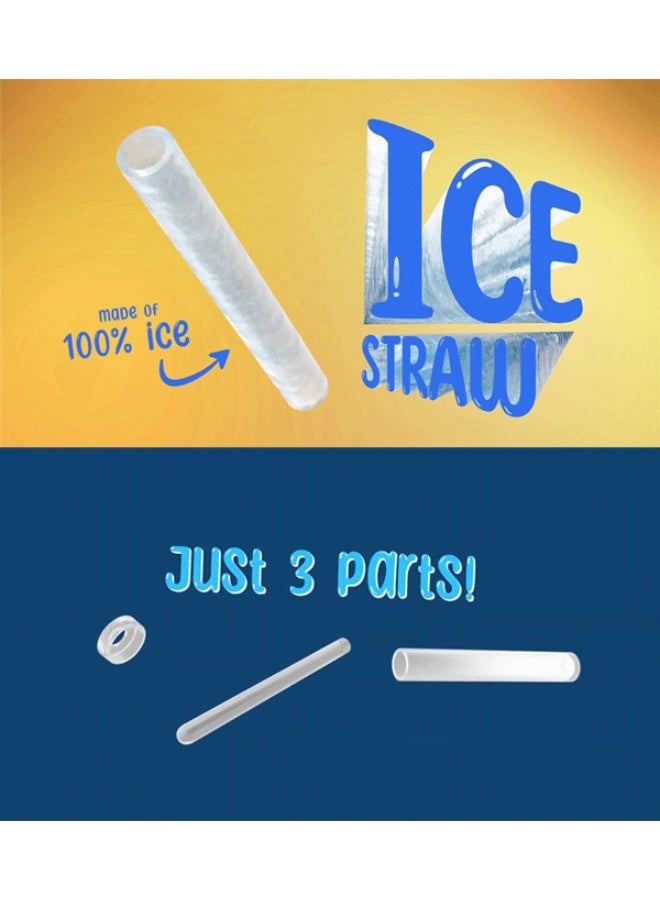 DAEVO Reusable Silicone Ice Straw Mold Drinking Straw Mold Ice Beverage Straw Maker Tool for Drinking Beverage Milk Teas - Image 1