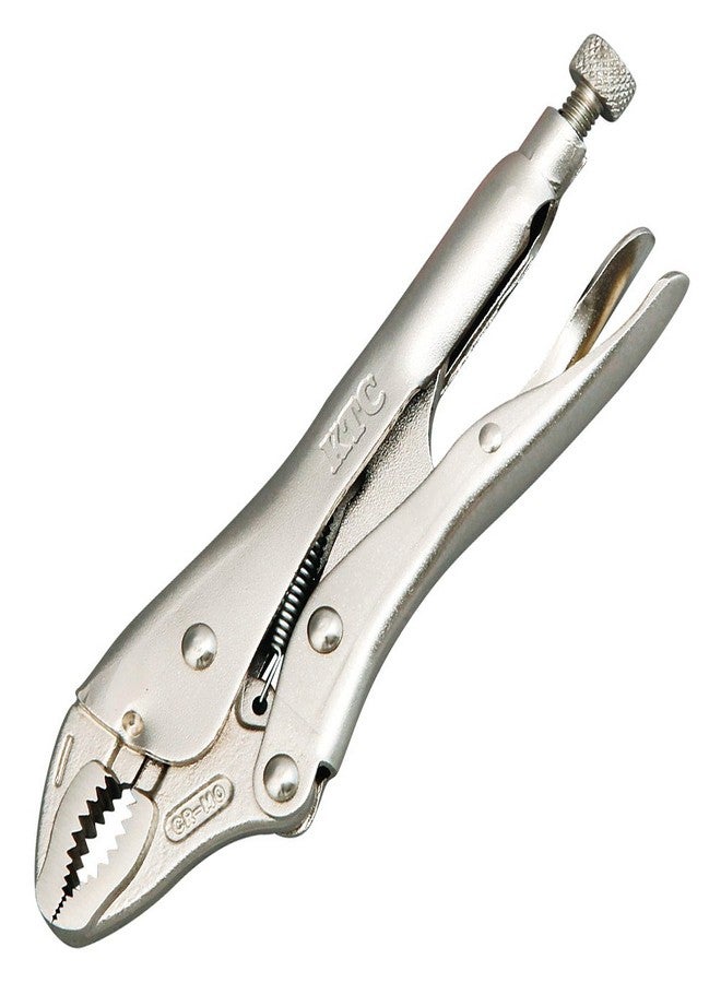 KTC KYOTO TOOL (KTC) Locking Pliers Curved Chin (with Wire Cutter) 100WR - Image 2
