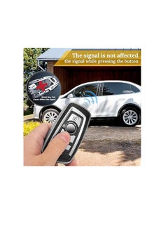 OUYoo OUYoo Suitable for BMW key fob,Advanced soft TPU key box is compatible with X1 X3 X4 X5 X6 1 2 4 5 6 7 M3 M5 M6 GT3 GT5 G30 F10 F15 F16 F20 series smart key,With a key chain.（Red）  - Image 5