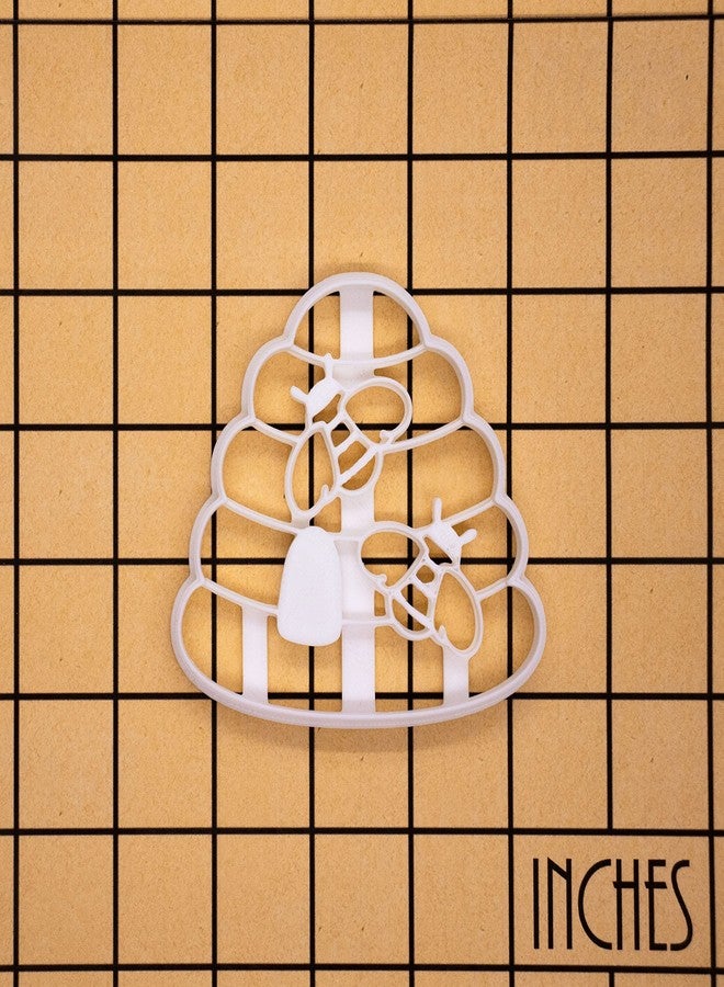 Bakerlogy قطاعة بسكويت على شكل خلية نحل مع نحل، قطعة واحدة - بيكرلوجي - Image 5