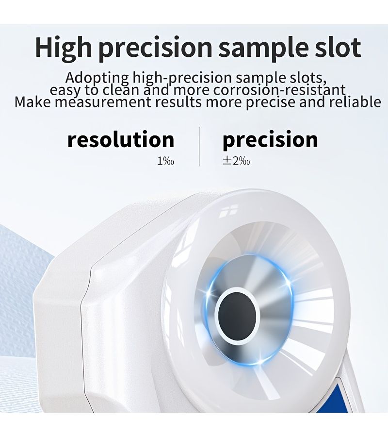 SWEVY High Precision Salinity Meter With 0 100 Percent Measurement Range Portable Saline Concentration Tester For Aquaculture Seawater Food Pickling And Laboratories - Image 2