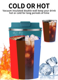GEMFUL Travel Coffee Mug Stainless Steel Vacuum Ice and Hot Drinks Insulated Tumbler for Home Works  - Image 5