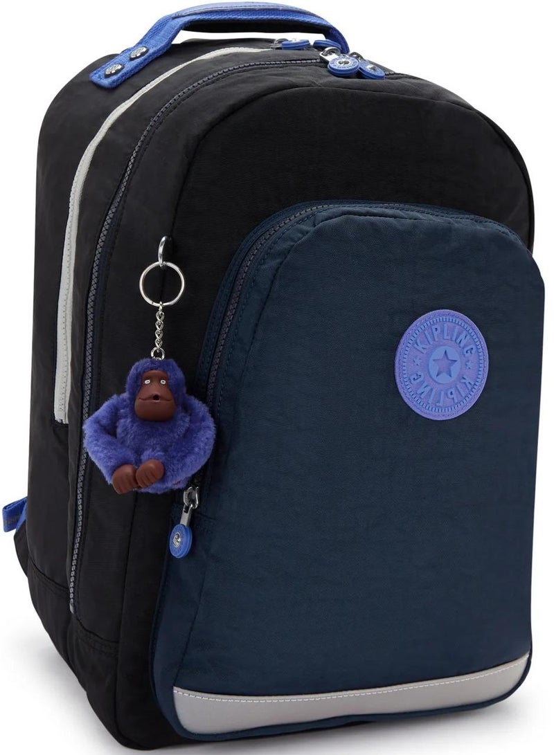 kipling class room large backpack (with laptop compartment) - true block - Image 5