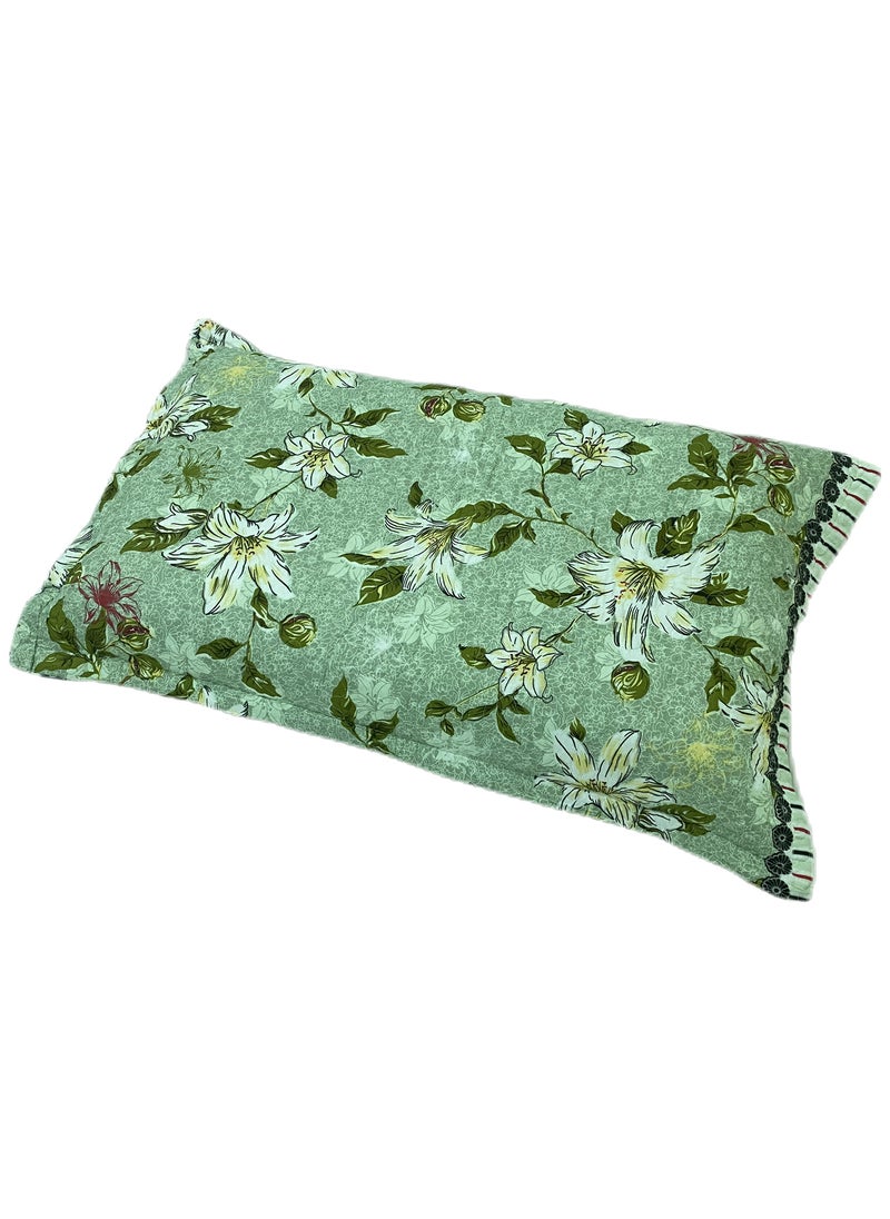 Sleep night Floral 2 Piece Pillow Case Set 50x75cm  - Image 2