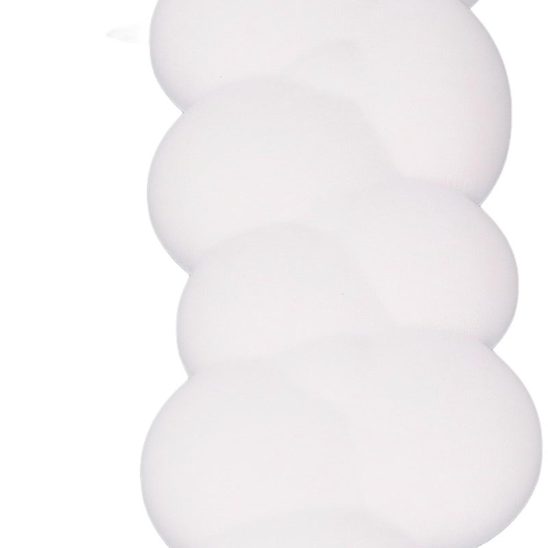Ergonomic Keyboard Wrist Rest Memory Foam PU Leather Non Slip Base White - Image 5