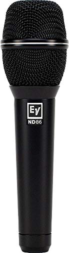 Electro-Voice ND86 Dynamic Supercardioid Vocal Microphone, Black - Image 1