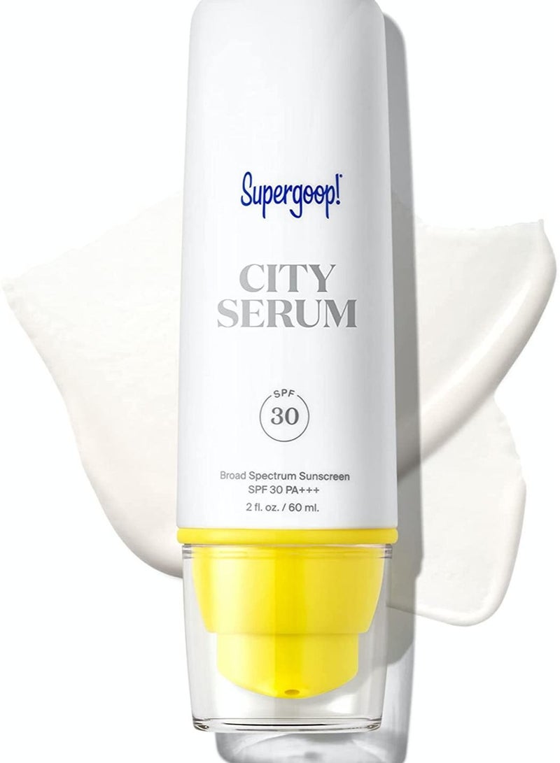 Supergoop! SPF 30 Anti Aging City Sunscreen Serum, 2 fl. oz.