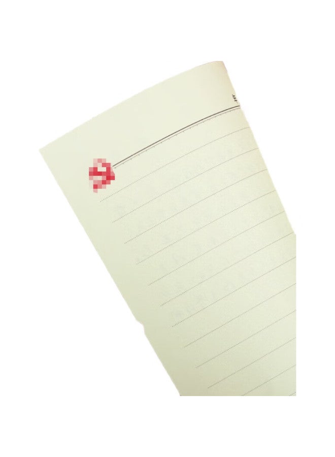 UHOO [Lowest Price Online] Uhoo Party Member Study Notebook A5/80 Sheets 10-Pack Business Notes Meeting Minutes Diary Red 0003 - Image 1