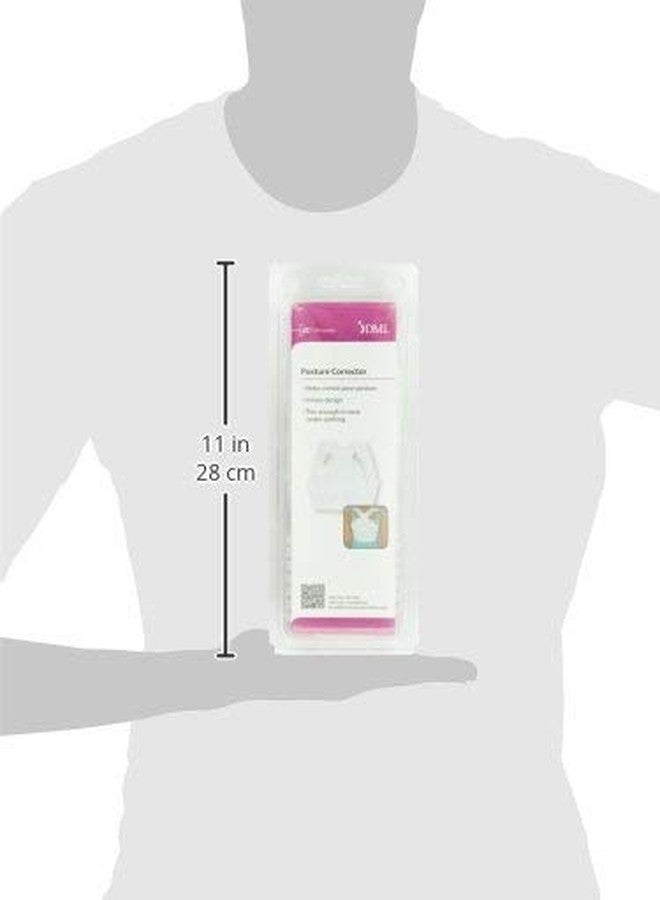 DMI Posture Corrector, Unisex, White, Criss-Cross Foam Bands, Extra Large, 46" to 48" Chest Size - Image 4
