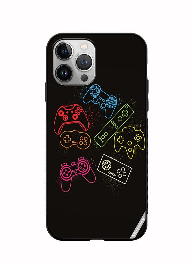 VR CREATIVE Protective Case Cover For Apple iPhone 11 Pro Max Ps5 Remotes Design Multicolour  - Image 1
