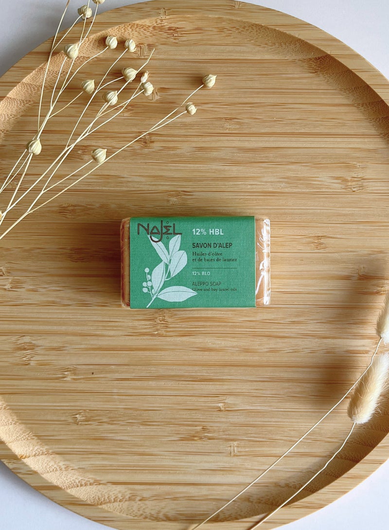 Najel Natural  Aleppo Soap Olive & Bay Laurel Oils (12% BLO) - Image 2