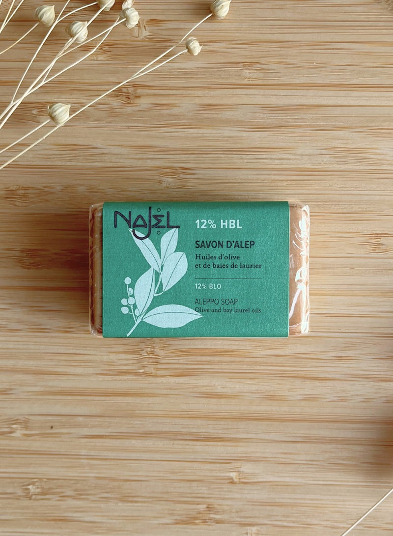 Najel Natural  Aleppo Soap Olive & Bay Laurel Oils (12% BLO) - Image 3