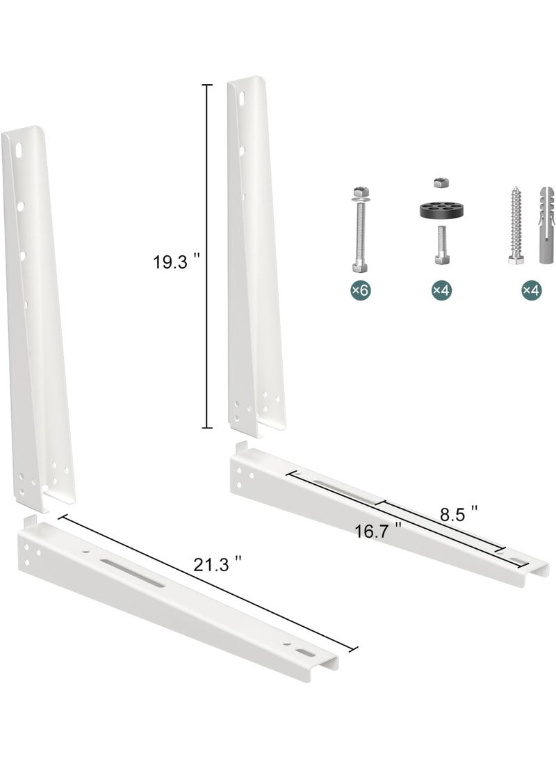 Mini Split Wall Mounting Bracket: Condenser Wall Mount Rack for 9000 12000 18000 - Image 2