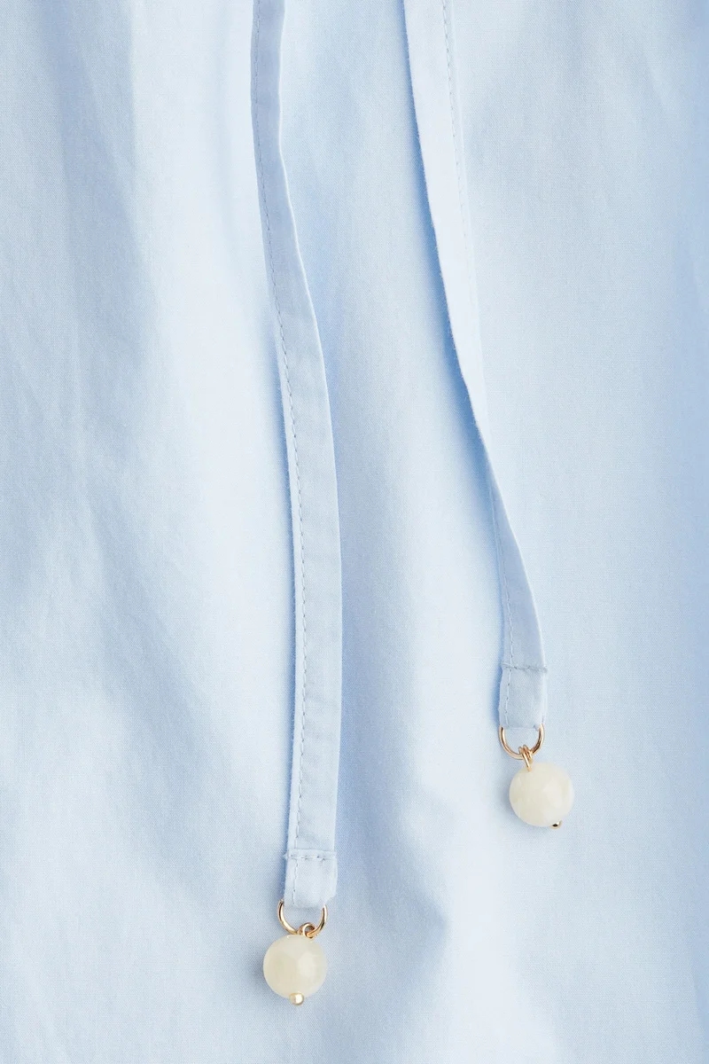 اتش اند ام فستان قطني بطبقات من تشكيلة ماما