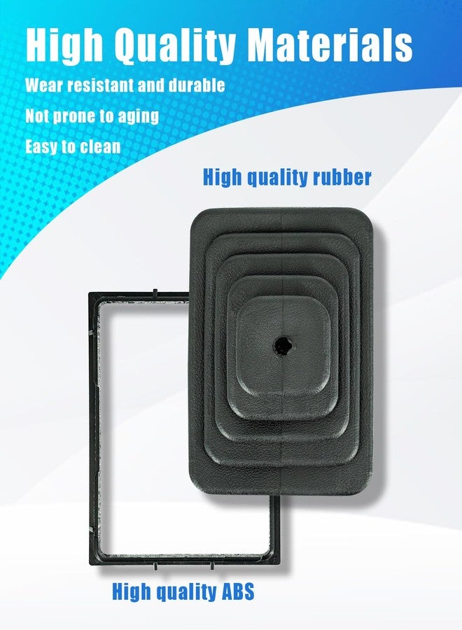 eosorssa 53000056 52078558 Shifter Boot & Retainer Bezel Kits Fits for Jeep TJ Wrangler 1997 1998 1999 2000 2001 2002 2003 2004 - Image 3